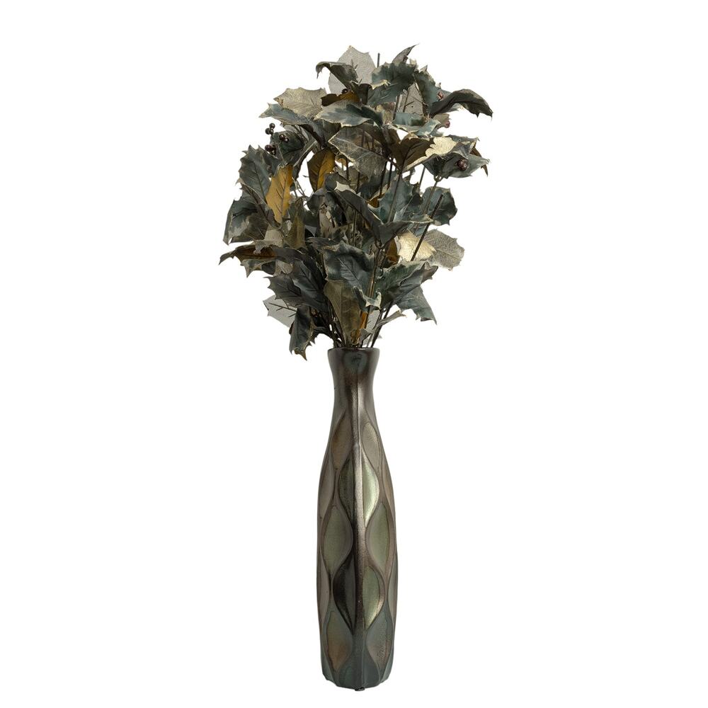 Handmade Ceramic Artisan Z Gallerie Sequence Table Top Vase Hand Painted - EUC - Picture 5 of 10